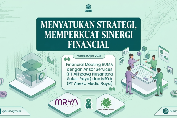 Menyatukan Strategi, Memperkuat Sinergi: BUMA Holding Integrasikan Pengelolaan Keuangan Lintas Unit Usaha