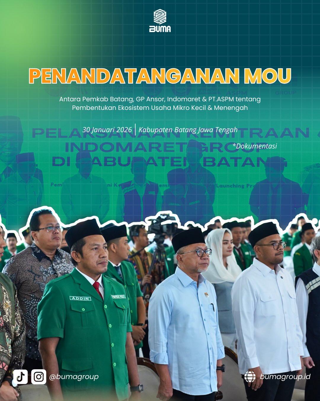 Sinergi Strategis di Batang, BUMA Soroti Langkah Nyata Pengembangan UMKM dan SDM Lokal